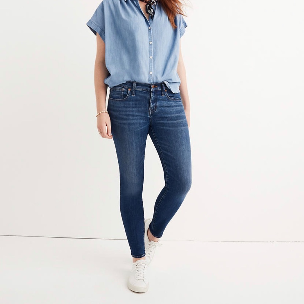 Madewell 8” Skinny Jeans